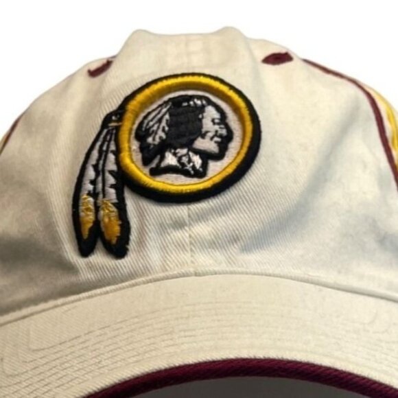 Washington Redskins Reebok Light Brown Baseball Hat Cap Sz L - Picture 7 of 8